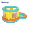 Bestway 52385 Inflatable Bouncer and Play Pool, Water Slide Park Bouncer with Jump and Splash Pool for Outdoor Backyards
