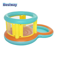 Bestway 52385 Inflatable Bouncer and Play Pool, Water Slide Park Bouncer with Jump and Splash Pool for Outdoor Backyards