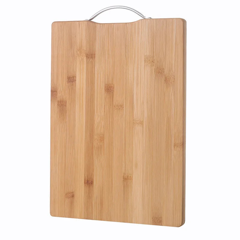 Kitchen bamboo cutting board large rectangular cutting board thickened solid wood cutting board fruit cutting board