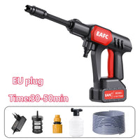 100Bar Wireless High Pressure Car Wash Gun Washer Supplies Foam Generator Water Gun Spray Cleaner Car Wash for Auto Home Cleanin