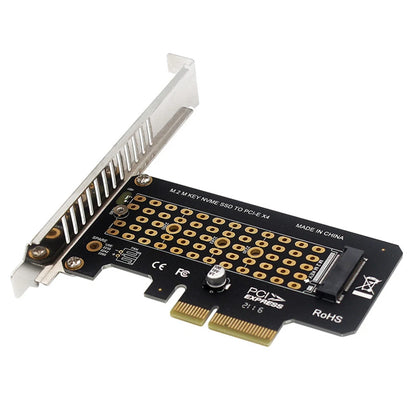 M-key NVME SSD To PCI-EX4 Adapter 32Gbps Full Speed PCI-E GEN4 for 2280/2260/2242/2230 M.2 NVMe SSD