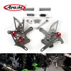 Arashi V2.0 Adjustable Rearset For KAWASAKI Ninja ZX4R ZX-4R 2023 / ZX-4RR ZX4RR 2022 -2024 CNC Footrest Foot Pegs Pedal