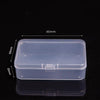 Mini Boxes Rectangle Plastic Storage Box Practical Frosted Translucent Toolbox Bead Jewelry Case Display Organizer Container