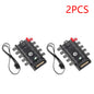 4-Pin PWM Fan Power Supply Cable 1 To 10 Way Splitter Hub SATA Powered 4 Pin PWM Fan Hub Cooler Cooling Adapter for PC Computer