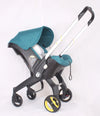 Baby Stroller 4 in 1 With Car Seat Baby Bassinet High Landscope Folding Baby Carriage Prams For Newborns  Strollers 3 in 1