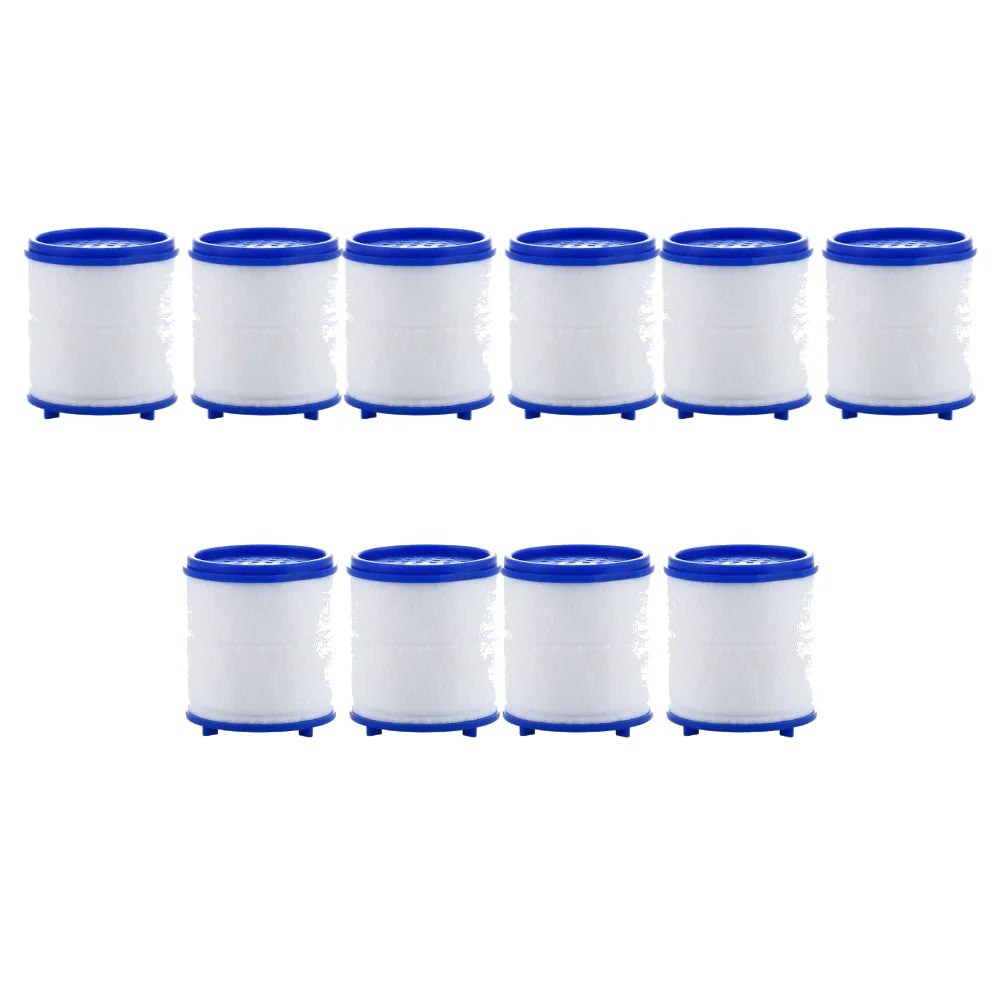 40-2PCS Faucet Water Filter Soften Hard Water Shower Head Bath Filtration Purifier Element Remove Chlorine Heavy Metals Filtered