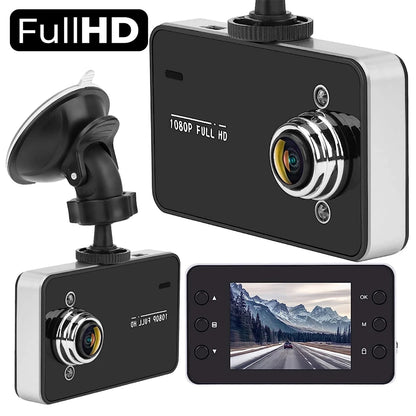 1080P Full HD Car Video Camera 2.7 Inch Car Camcorder Night Vision 140° View Angle Dashcam DVR Driver Recorder Parking Monitor