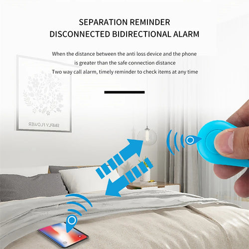 2024 New Bluetooth Anti-Lost Artifact Two-Way Search Alarm Smartphone Key Pet Anti-Lost Positioning