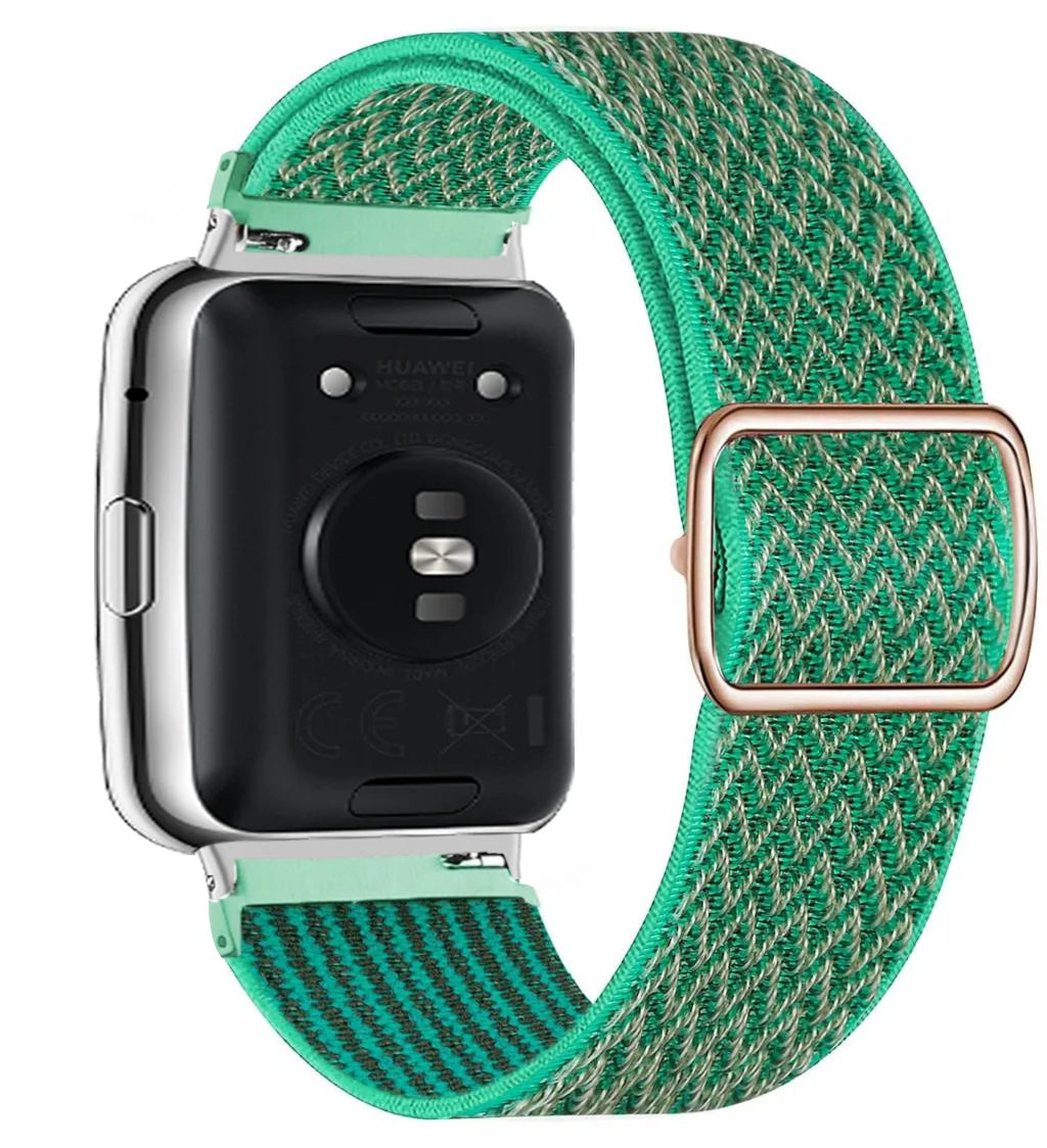 Scrunchie Band For Huawei Watch Fit 2 Strap Smartwatch Accessories Elastic Nylon Loop Bracelet Correa Huawei Watch fit2 band
