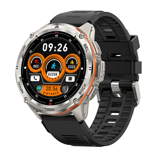 KOSPET TANK T3 Ultra GPS Smart Watch - 470mAh, AMOLED Display, Fitness Tracker