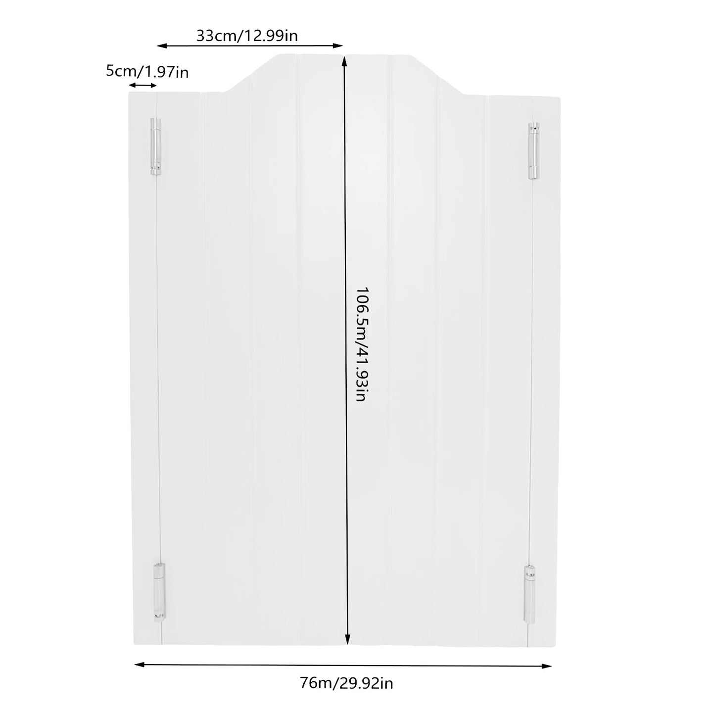 Double Partition Door - Solid Wood Swing Door, Porch Entrance Bar Door, Half Waist Door, Sliding Door, Kitchen Bathroom Walkway