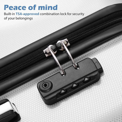 Luggage Expandable Suitcase Set with TSA Lock Spinner Luggage & Bags Rolling Luggage