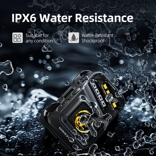 WARSUN Rechargeable Headlamp, 8 Modes LED Head Lamp with Motion Sensor,LED Head Light with White Red Light for Night Running