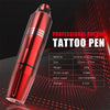 New Wireless Tattoo Pen Machine Kits Rotary Tattoo Gun 1500mAh Battery Power Supply LED Digital Display with Mix Tattoo Needles