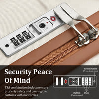 imiomo Travel Luggage Sets, Hard Shell Lightweight Carry on Suitcase with Travel Bag, TSA Lock, Durable Silent Spinner Wheels