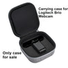 Portable EVA Hard Case For Logitech Brio Webcam Camera Travel Protective Carrying Storage Bag Shockproof Outdoor Pouch