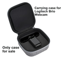 Portable EVA Hard Case For Logitech Brio Webcam Camera Travel Protective Carrying Storage Bag Shockproof Outdoor Pouch