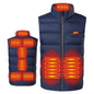 9 Areas Heated Vest Jacket USB Men Winter Electrically Heated Thermal Waistcoat for Hunting Hiking Warm Hunting Jacket