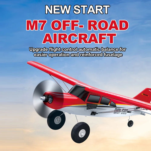 Qidi560 Moore M7 Off-road RC Plane 4CH Brushless Remote Control Airplane Fixed Wing Aircraft Model EPP Foam Toys for Children