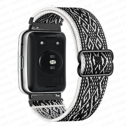 Scrunchie Band For Huawei Watch Fit 2 Strap Smartwatch Accessories Elastic Nylon Loop Bracelet Correa Huawei Watch fit2 band
