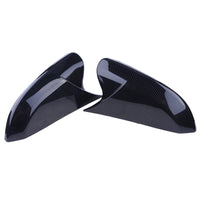 Fit For HONDA Civic 10th 2016 2017 2018 2019 Rearview Mirror Caps Horn Shape ABS Side Wing Mirror Cover Car Accessories