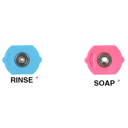 2pcs The Second Layer High Pressure Washer Nozzle Head 360 Degree Water Foam Head 1/4 Inch Quick Connection 4000PSI