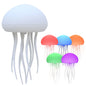 Jellyfish Light Voice Control Atmosphere Night Lights Type-C Charging Bedside Lamp Flexible Tentacles for Holiday Children Gifts