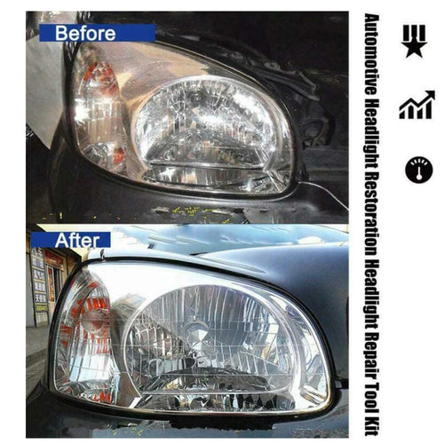 2PCS Headlight Repair Liquid Polishing Car Headlights Cleaner Restoration Liquid Polymer Headligjht Besteam Liquid
