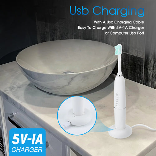 Ultrasonic Electric Sonic Dental Scaler Stain Tartar Calculus Remover Teeth Whitening Cleaning Waterproof Electric Toothbrush