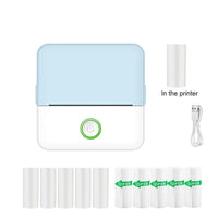 Mini portable thermal printer wireless printer with bluetooth compatible with android and ios