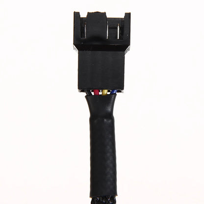 5-15PCS 4 Pin PWM Connector Case Fan Extension Power Cable 26cm for Compure CPU Cooling System for Computer Connector Case Fan