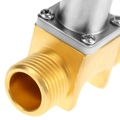 1/2 Electric Solenoid Valve Pulse Electromagnetic Valve  4.5V 1/2" Water  Pulse Electromagnetic Valve Brass Solenoid Valve