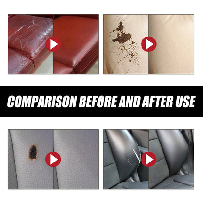 Car Leather Seat Repair Gel Repair Agent Leather Paint Complementary Colorful Repair Scratches Cracks Car Leather Repair Cream