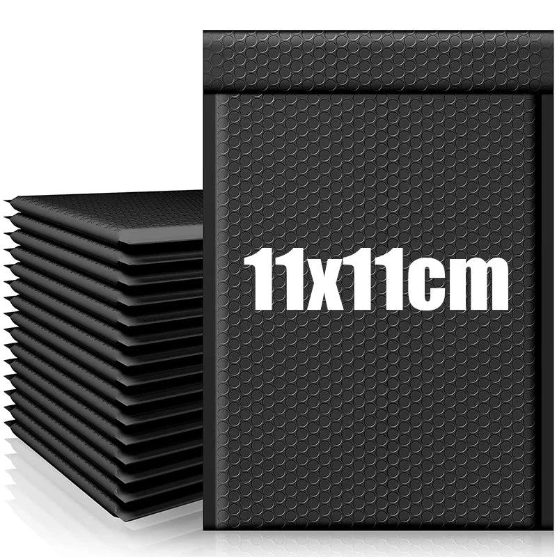 50/10pcs Self-Seal Packaging Bags Black White Bubble Envelopes Bag Waterproof Mailers Shipping Envelope Pouch Storage Organizer