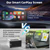 Portable Wireless Carplay Car Stereo, 10.26" inch HD Touchscreen for Car with CarPlay & Android Auto with Mirror Link/Backup Cam