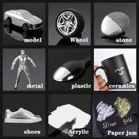 1/2pcs Mirror Marker Pen DIY Reflective Paint Pens Mirror Markers Chrome Gold SILVER Marker Signature Car Styling Art Craftwork