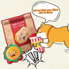 Pet Food Hiding Toy Plush Snack Bag Dog Training Teething Toy Interactive Feeder Dog Cat Chew Toys With Squeaker Hide Food Toys