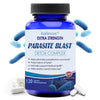 Ntibacterial PARASITE BLAST, Removes All Body Parasites, Natural Gut Health, Cleans Colon Detox + Cleanse, Liver Immunity