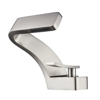 BAKALA Bathroom Deck Mounted Basin Faucet Black Sink Tap Single Hole Water Tap Hot and Cold Mitigeur Salle De Bain Mixer Faucet