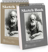 Sketchbook - 9"x12" spiral bound drawing board, 1 pack of 100 sheets, acid-free paper - perfect for kids sketchbook drawing