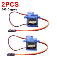 1-100pcs SG90 9G Micro Digital Servo Motor 180/360° Fixed-Wing Micro Gear Servo Motor for Rc Helicopter Toy Airplane Aircraft