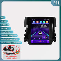 9.7" 7862 Android 13 Car radio for Honda Civic 2015-2020 tesla Style Multimedia player Carplay GPS navi Stereo 4G SWC Autoradio