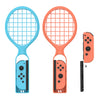 2PCS Tennis Racket For Nintendo Switch 2 / OLED Joy-Con Controller Tennis Racquet Grip with Wrist Strap Game Accessories Kit