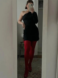 New Red Pantyhose Female Year Red Socks Tights Women Stockings Slim Lingerie Anti-hook Silk Velvet Wedding Bride's Leggings ##