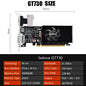 RX580 1/2/4/8GB Gaming Video Card Computer Graphics Card PCI-E X16 DDR3 HD+VGA+DVI placa de video GPU Display Cards PC Accessory