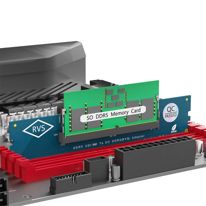 Laptop SO DDR5 RAM To Desktop DDR5 U-DIMM Adapter Memory Card Converter DDR5 Memory RAM Adapter Card for Laptop Desktop
