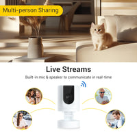 BoyKeep Indoor Security Baby Camera  Home Security Wifi 1080P Pet Dog 2-Way Talk Camera with Phone App Motion Detection  K11