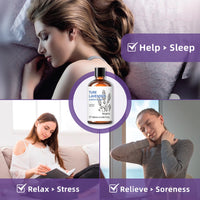 HIQILI 100ML True Lavender Essential Oils for Diffuser Humidifier Massage Aromatherapy Pure Natural Aroma Oil for Candle Making