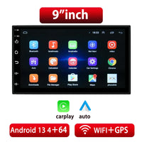 ESSGOO Car Radio Wireless Carplay Android Auto 2 Din 7"/9" GPS Navigator MP5 Player Glass Screen  Wi-Fi FM BT Car Stereo