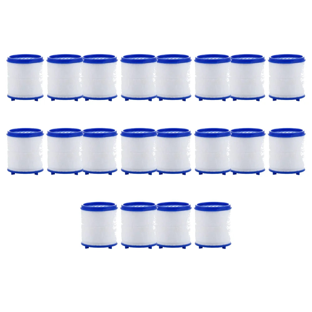 40-2PCS Faucet Water Filter Soften Hard Water Shower Head Bath Filtration Purifier Element Remove Chlorine Heavy Metals Filtered
